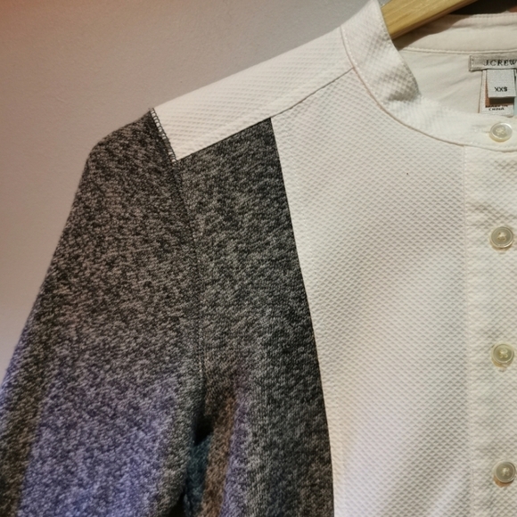 Jcrew Tuxedo top - Picture 2 of 5